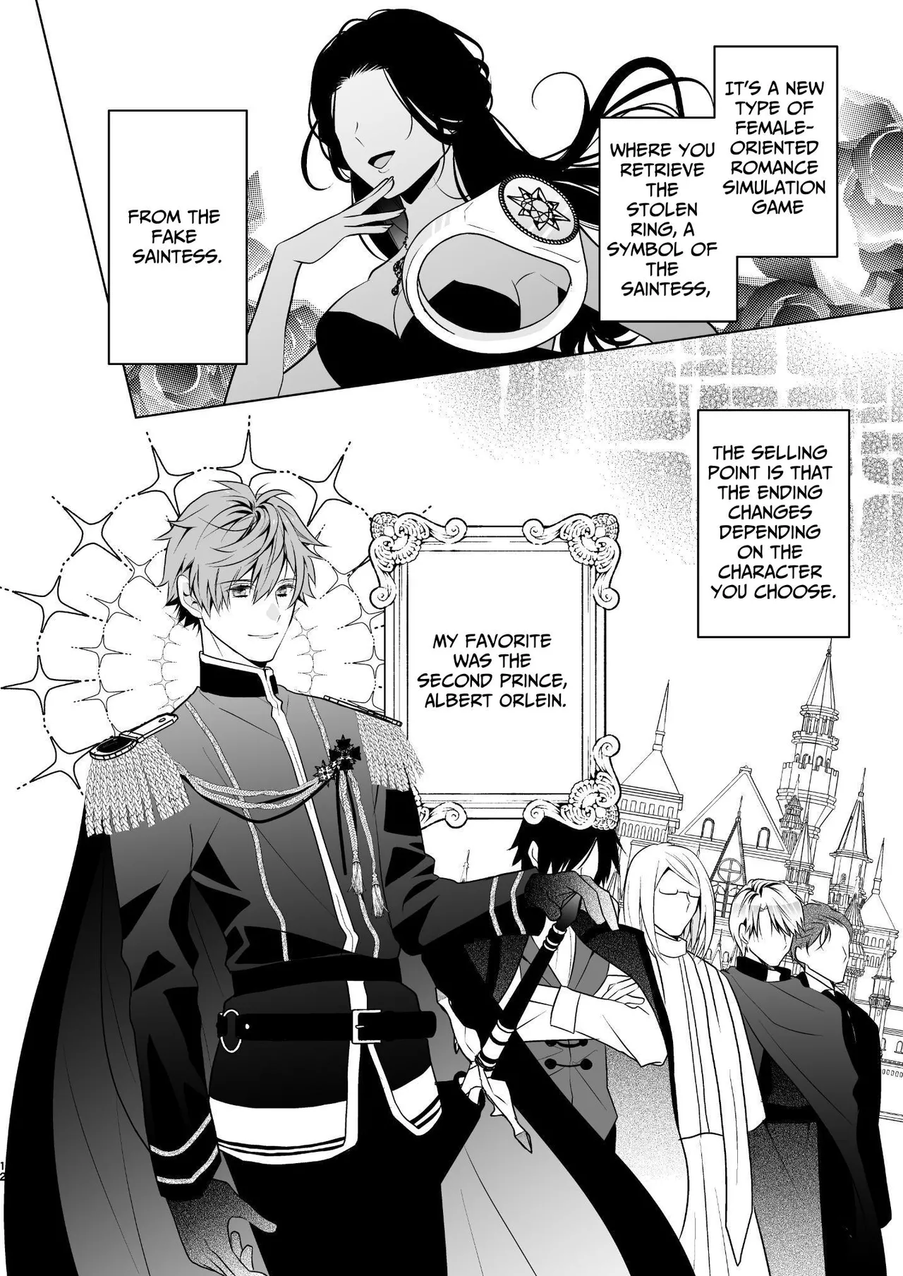 The Villainous Saintess Who'd Never Want A Prince Like Him Chapter 1 - page 13