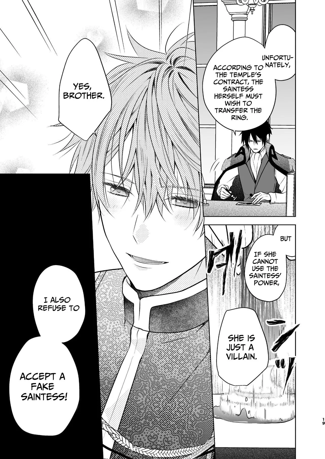 The Villainous Saintess Who'd Never Want A Prince Like Him Chapter 1 - page 20