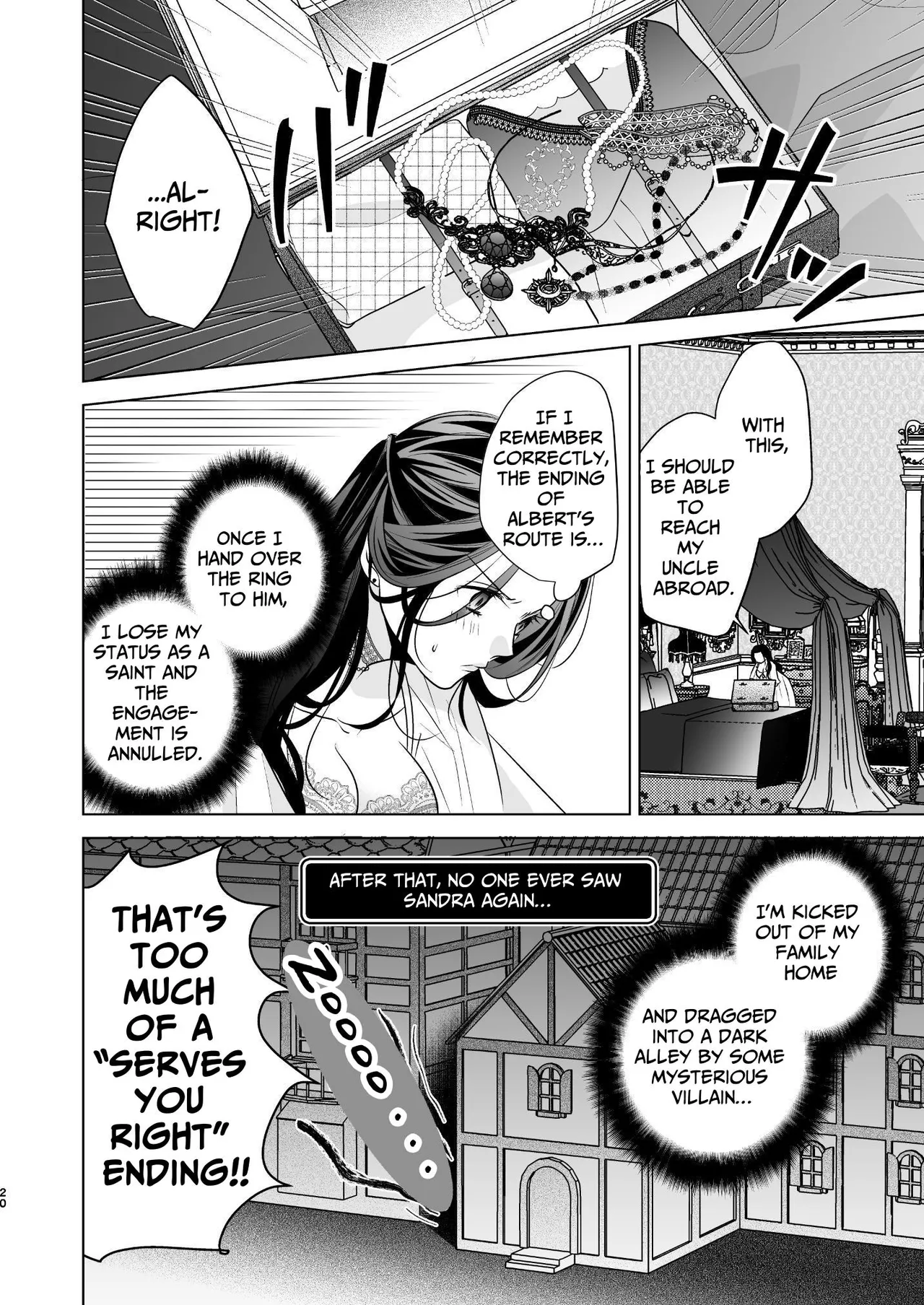 The Villainous Saintess Who'd Never Want A Prince Like Him Chapter 1 - page 21