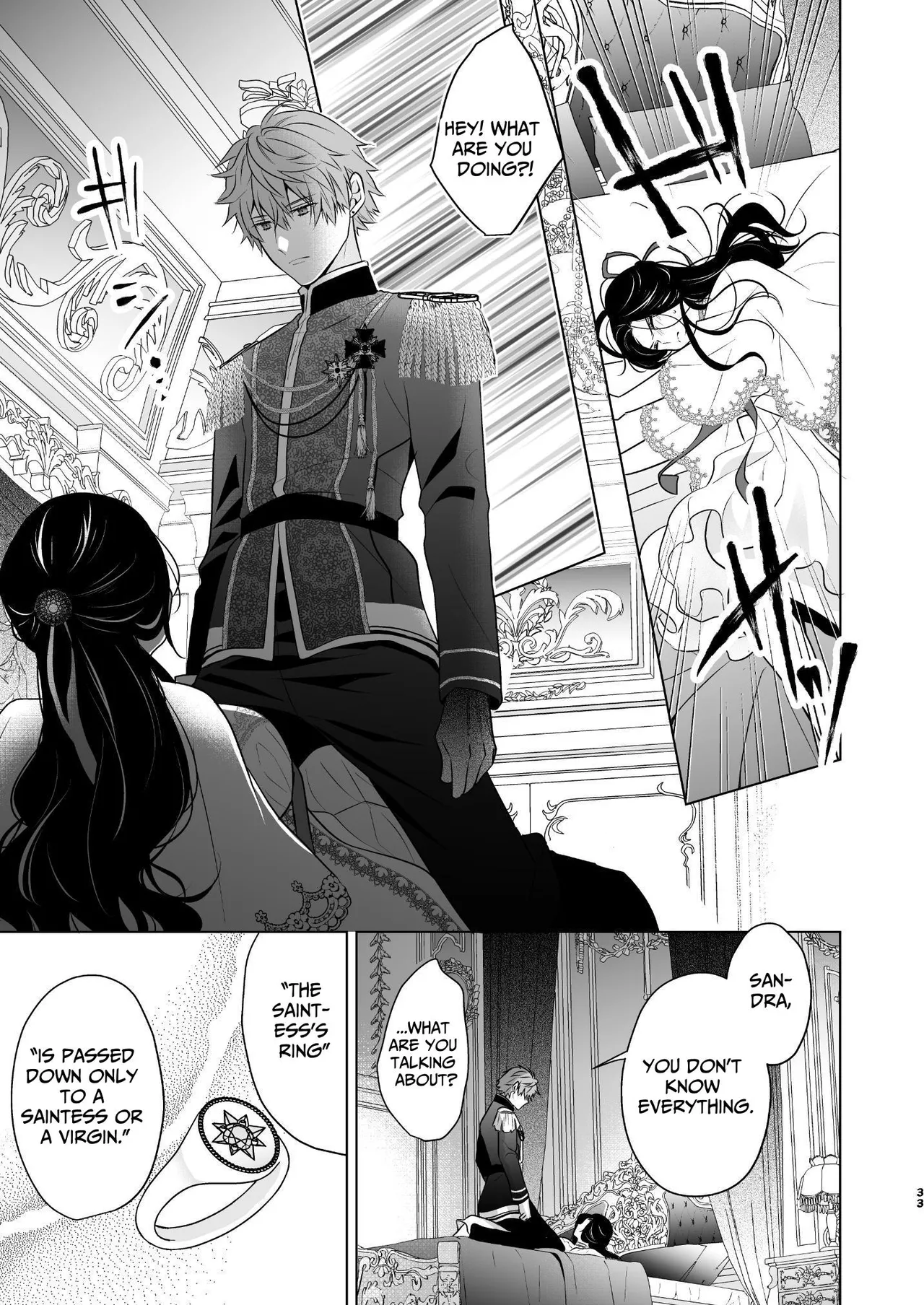 The Villainous Saintess Who'd Never Want A Prince Like Him Chapter 1 - page 34