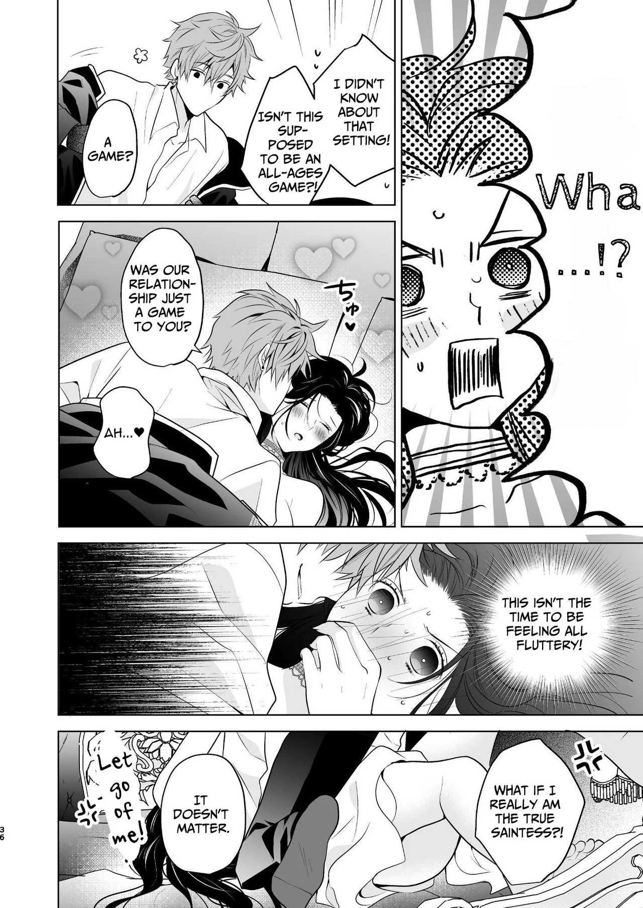The Villainous Saintess Who'd Never Want A Prince Like Him Chapter 1 - page 37